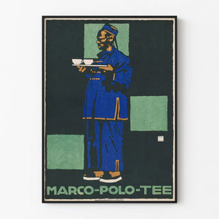 Vintage Poster Marco-Polo-Tee - Art Deco Illustration
