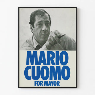 Vintage Mario Cuomo poster for mayor