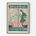 Vintage poster Moulin-Rouge The Pretty Girls of Gottemberg