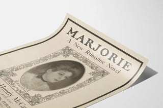 Vintage Poster Marjorie Roman Romantic