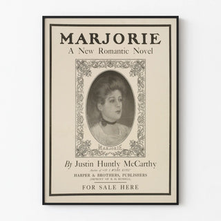 Vintage Poster Marjorie Roman Romantic