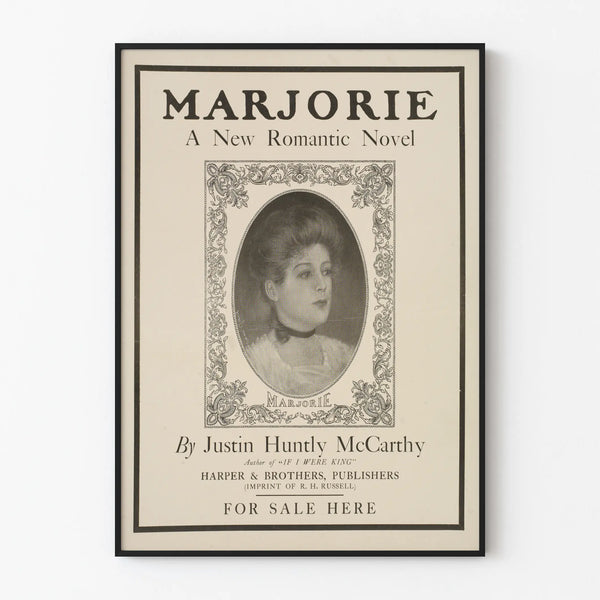 Vintage Poster Marjorie Roman Romantic