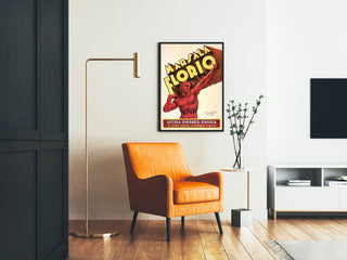 Vintage Marsala Florio Poster in Art Deco Style