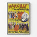 Vintage Marxilly poster of a fin-de-siècle transformer and imitator