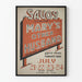 Vintage poster of Mary's Other Husband at the Savoy Theatre