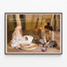 Decorative poster Masters International Peace Corps — framed artwork on a wall
