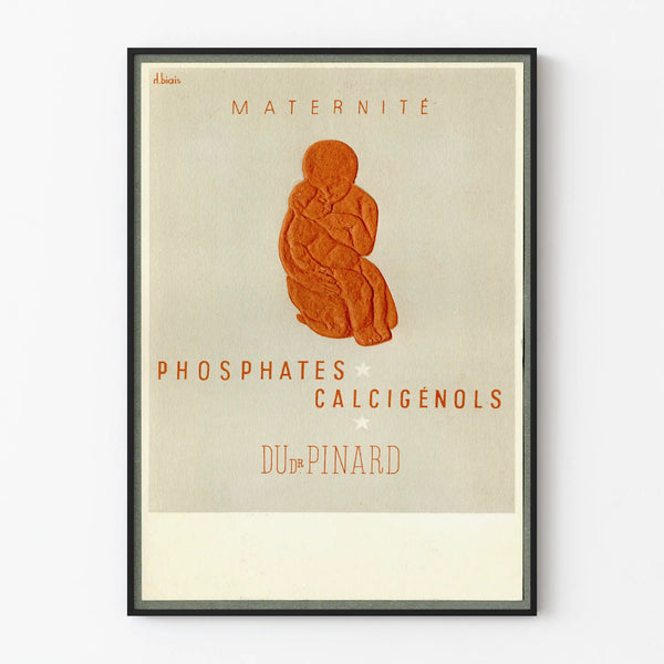 Relief Maternity Poster - Vintage Wall Decoration