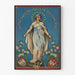 Vintage religious poster of the Immaculate Virgin 1854-1904