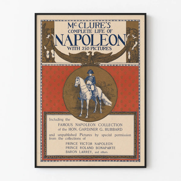 Vintage Napoleon Poster - McClure Collection with 250 Illustrations