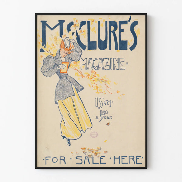 Vintage McClure's Magazine Decorative Poster