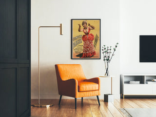 Vintage Parisian Concert Poster by M me Bonnaire