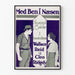 Vintage poster Med Ben i Næsen with Wallace Reid and Cleo Ridgely