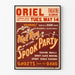 Vintage Poster Mid-Nite Spook Party Mel Roy Theatre Oriel Glencoe