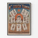 Vintage poster of Melle Louisa Yamed, dancer with transformations