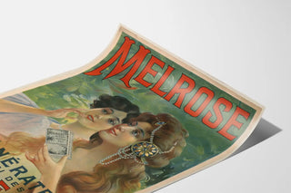 Vintage Poster Melrose Hair Regenerator Favorite