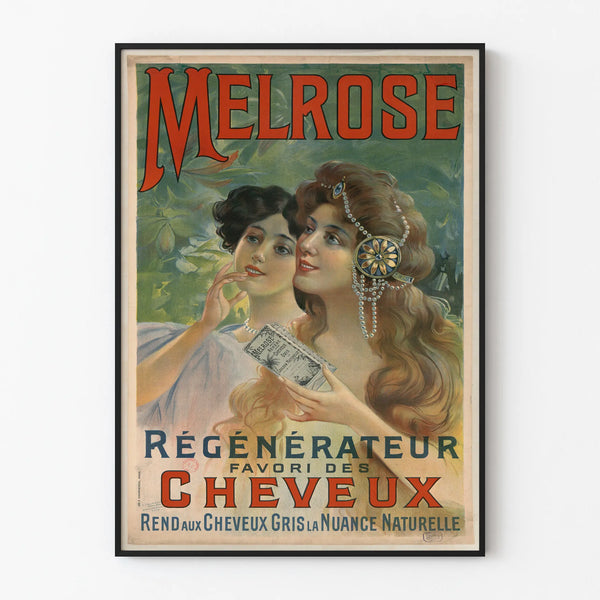 Vintage Poster Melrose Hair Regenerator Favorite