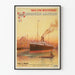 Vintage poster Messageries Maritimes Paris in the Orient