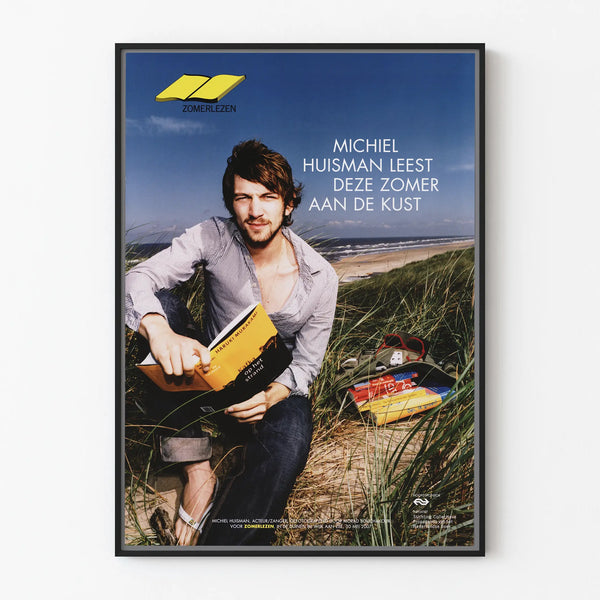 Michiel Huisman Summer Lecture Poster by the Sea