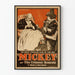 Vintage Theater Poster Mickey or The Crimson Nemesis