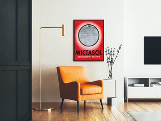Vintage poster Mictasol Pelvic Decongestant Medical