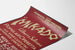Vintage Mikado Theatre Poster by Gilbert & Sullivan