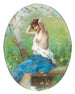 Refreshment at the fountain - Émile-Auguste Pinchart — artwork view