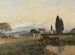 Antique Cavaliers in a Mountainous Landscape - Émile-René Ménard — artwork view