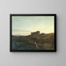 Antique Earth, the temple - Émile-René Ménard — framed artwork on a wall