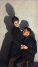 Shadowed Painting - Émile Friant — artwork view