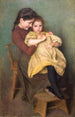 Child's Sorrow - Émile Friant — artwork view