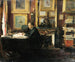 Comédien Constant Coquelin dans son étude - Émile Friant — artwork view