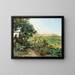 Landscape of the suburbs of Tunis - Émile Friant — framed artwork on a wall