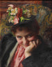 Le chapeau de fleurs – Émile Friant — artwork view