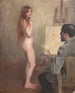 Mystical Painting - Émile Friant — artwork view