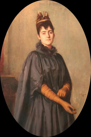 mile Friant - Portrait de Camille Majorelle fille dAuguste sur de Louis tante de Jacques.webp