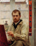 Self-portrait Painting - Émile Friant — artwork view