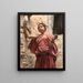 Spinner d'El Kantara - Émile Friant — framed artwork on a wall