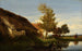 Cottage by the Water's Edge - Émile Lambinet — artwork view