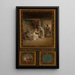 La Future épouse reçoit des cadeaux de ses amies - Émile Lévy — framed artwork on a wall