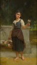 La Marchande de Fleurs - Émile Munier — artwork view