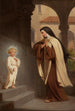 Jesus appearing to Saint Thérèse - Émile Vernet-Lecomte — artwork view