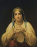 La Femme au tambourin - Émile Vernet-Lecomte — artwork view
