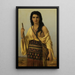 Minnehaha Painting - Émile Vernet-Lecomte — framed artwork on a wall