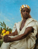 Portrait of a Black Woman - Émile Vernet-Lecomte — artwork view