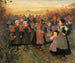 Return from school in Plougastel - Émile Wéry — artwork view