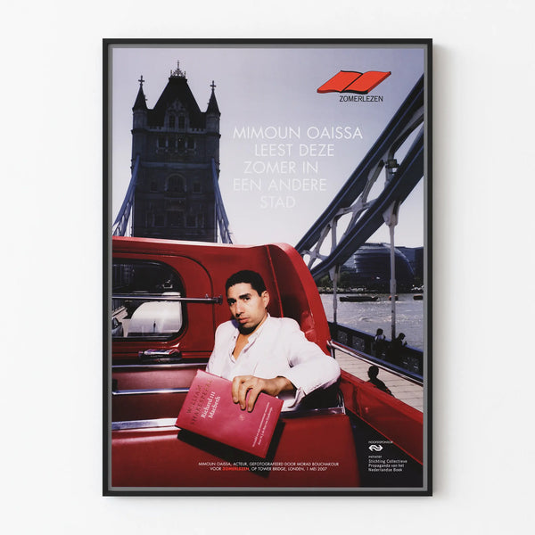 Mimoun Oaissa Poster of Tower Bridge - Wall Decoration for Summer Reading
