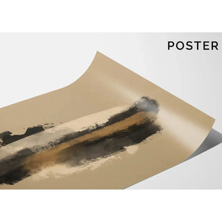 Bohemian Painting - Elegant Wave | Art print Wall Decoration Painting poster copy