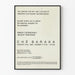 Exhibition poster « Minor Ceremonies » by Ché Baraka