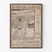 Vintage poster of Miss Frances Benjamin Johnston – Photographic illustration and writing