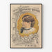 Vintage poster of Miss Margaret Mather directed by J.M. Hill